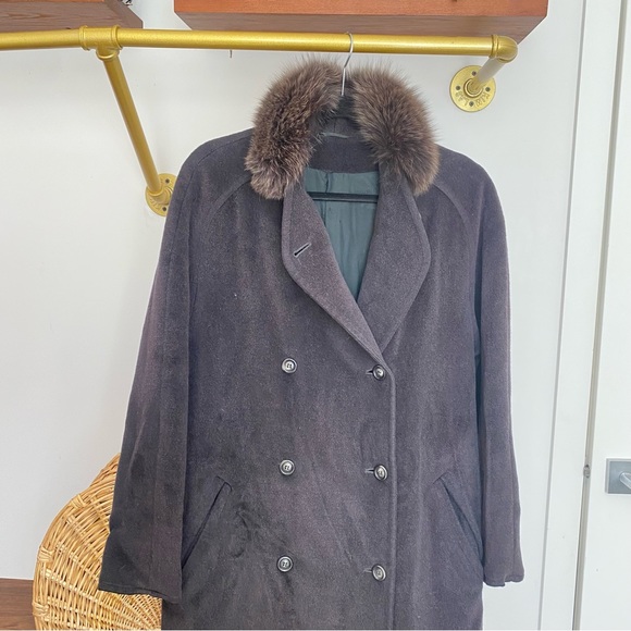 MaxMara - Dark Grey Coat - size M/L - Picture 10 of 17